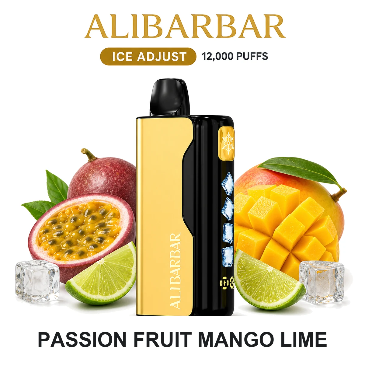 Passion Fruit Mango Lime ALIBARBAR ICE ADJUST