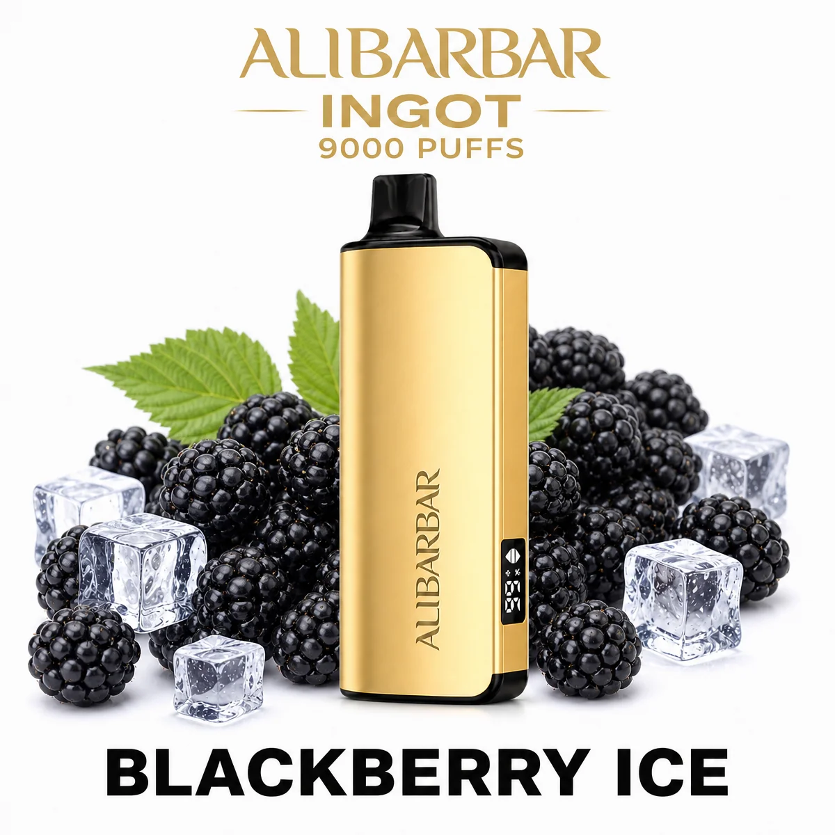 Blackberry Ice ALIBARBAR Ingot 9000 Puffs