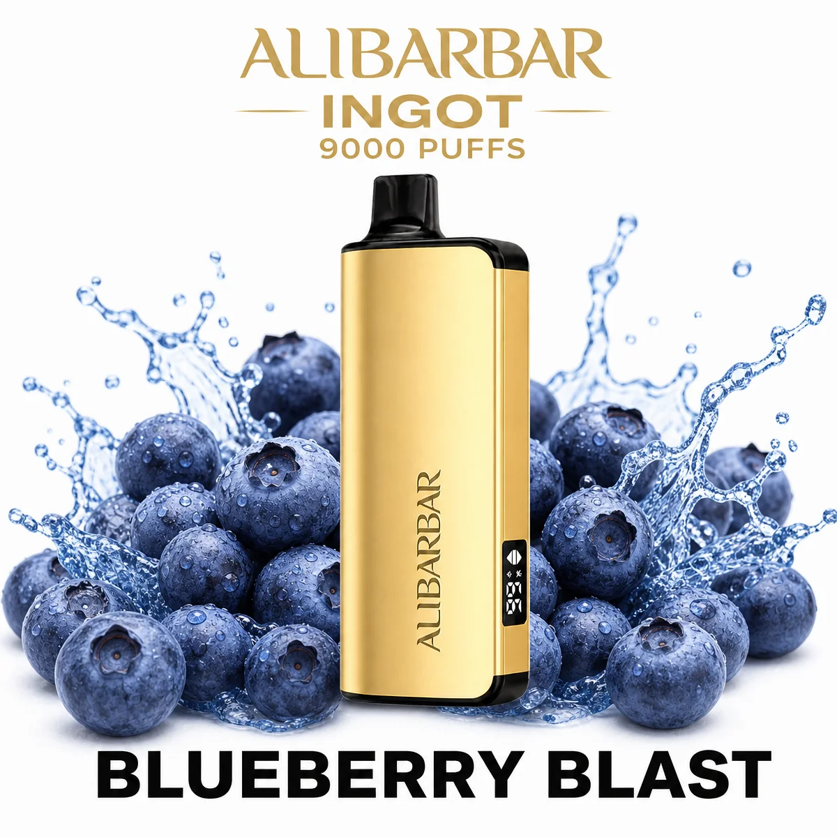 Blueberry Blast ALIBARBAR Ingot 9000 Puffs