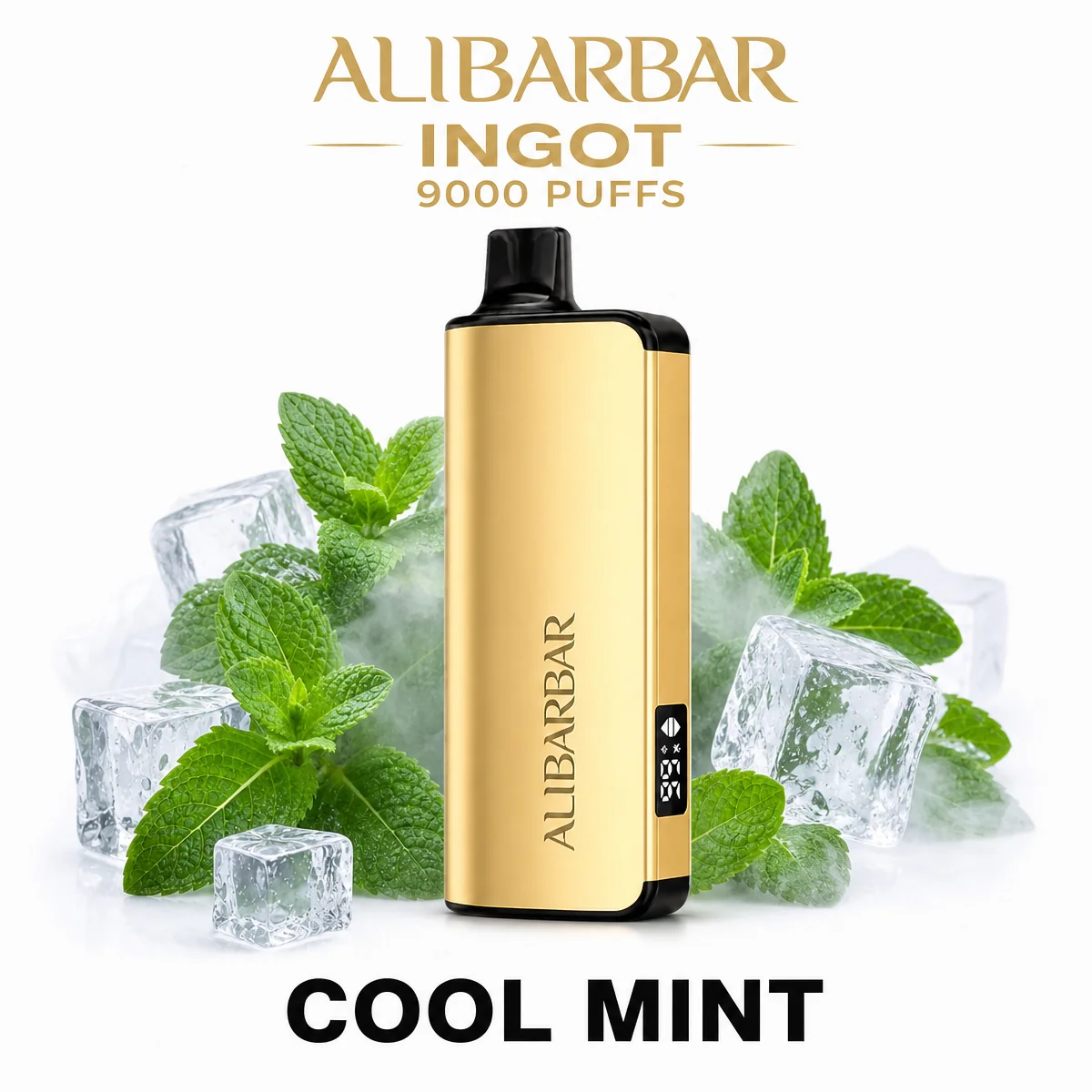 Cool Mint ALIBARBAR Ingot 9000 Puffs