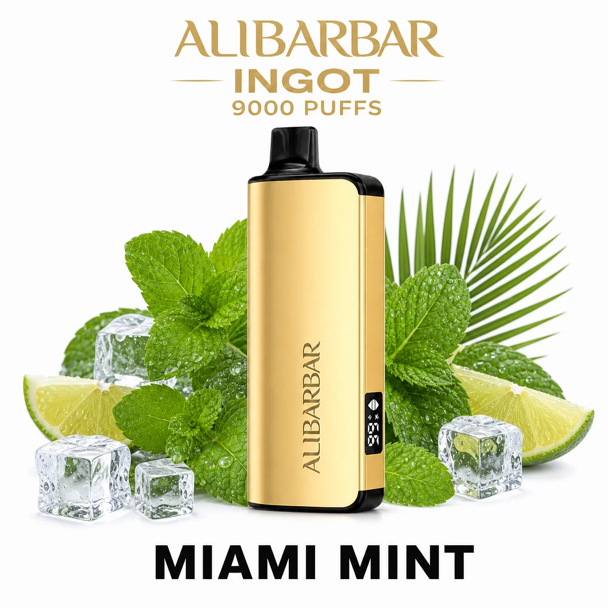 Miami Mint ALIBARBAR Ingot 9000 Puffs