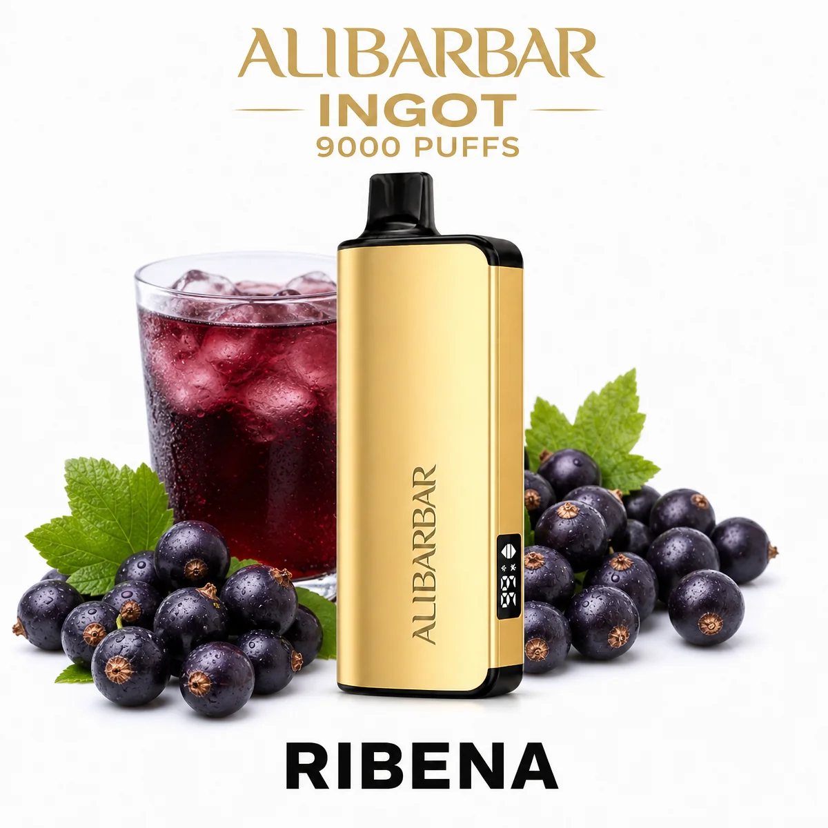 Ribena ALIBARBAR Ingot 9000 Puffs