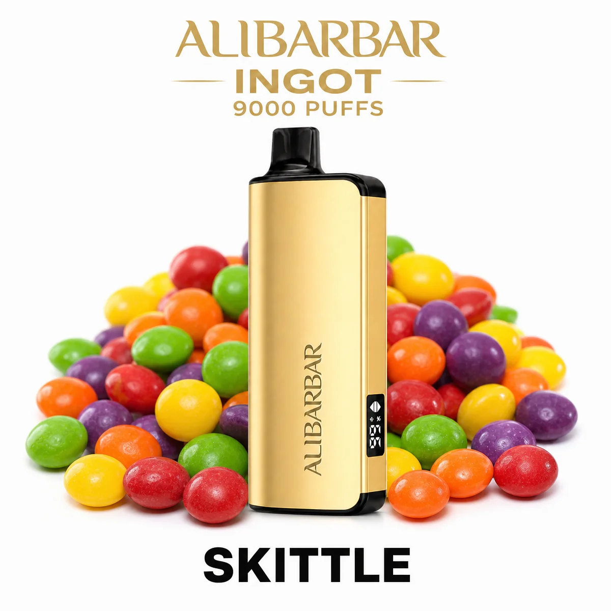 Skittles ALIBARBAR Ingot 9000 Puffs
