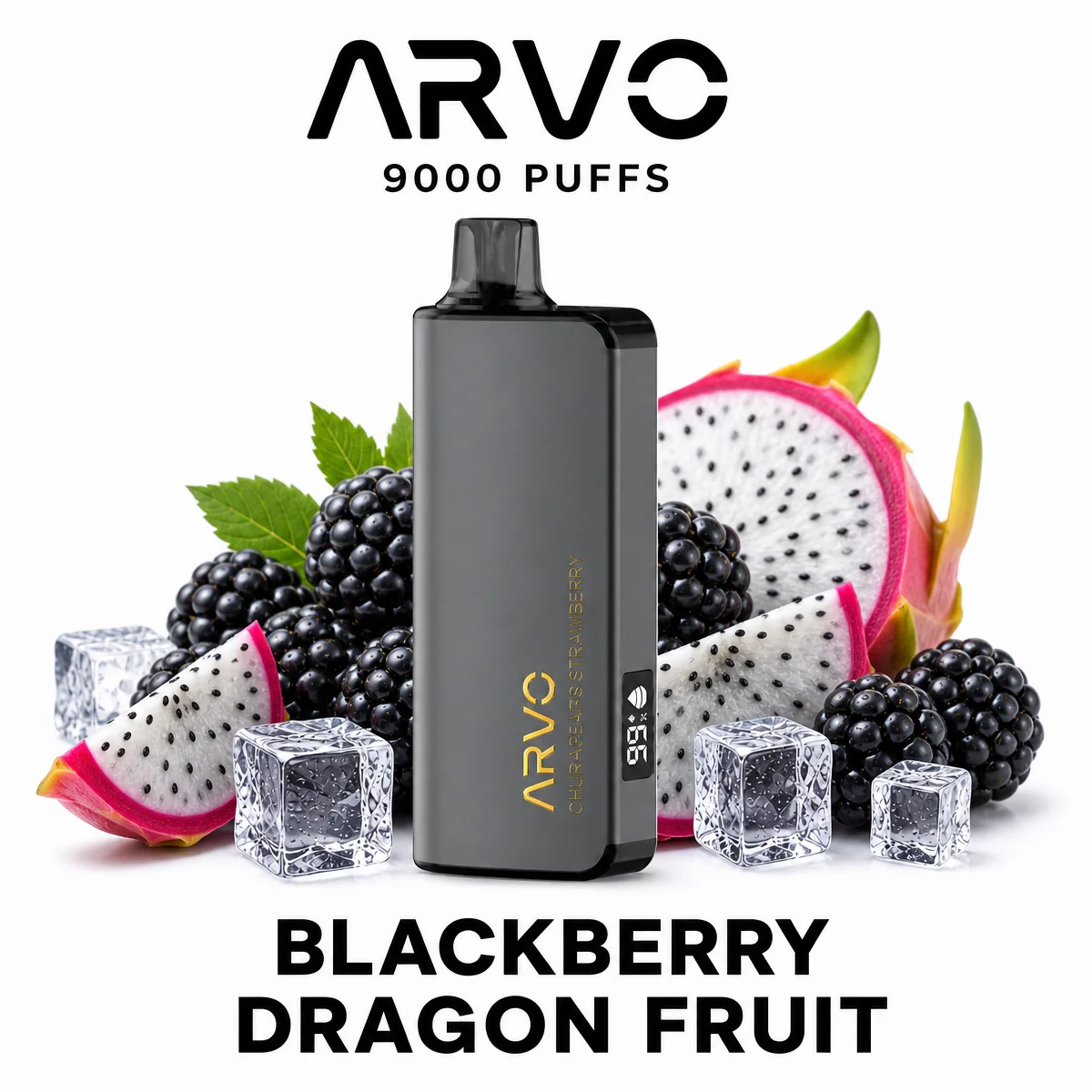 Blackberry Dragon Fruit ARVO 9000 Puffs
