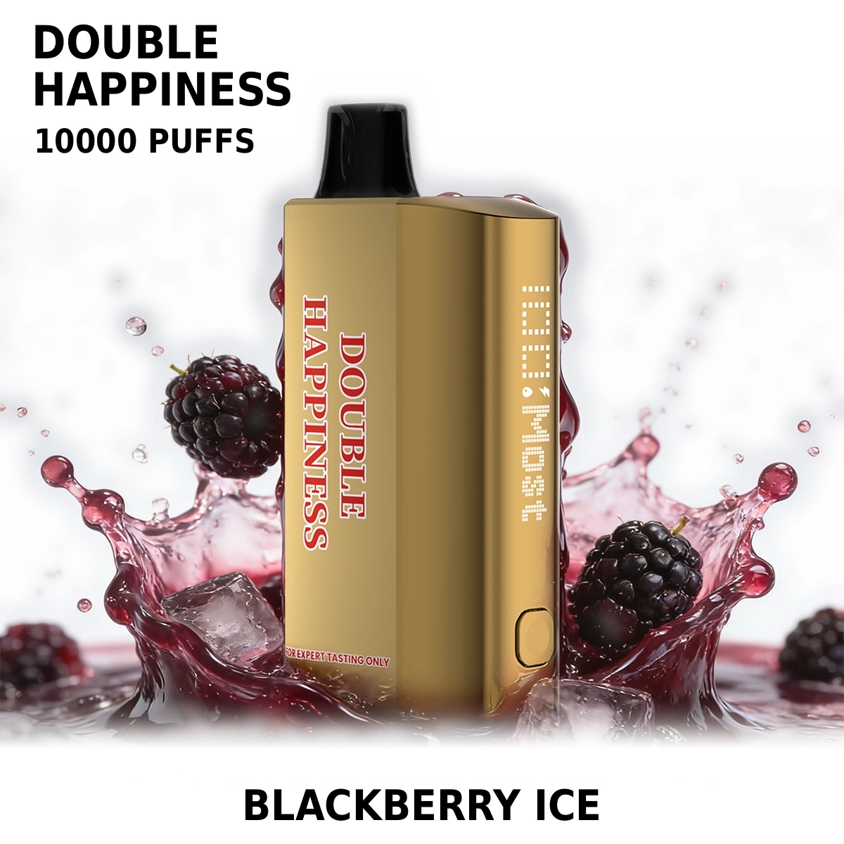 Blackberry Ice Double Happiness HYPE 12000 Puffs