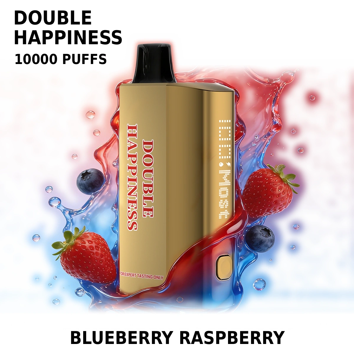 Blueberry Raspberry Double Happiness HYPE 12000 Puffs
