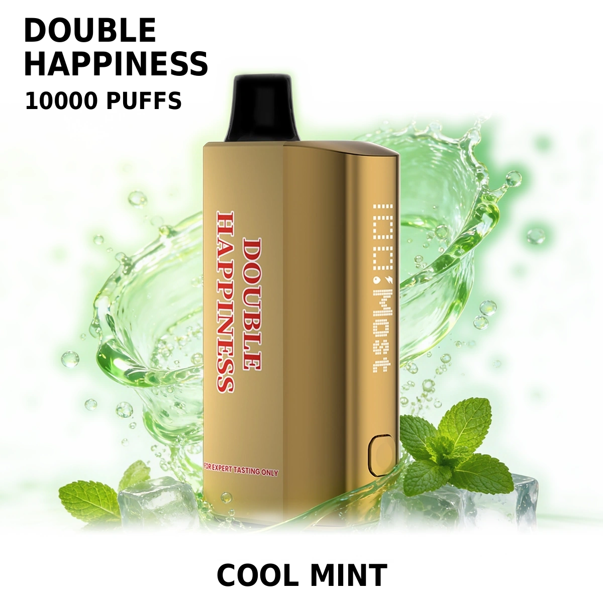 Cool Mint Double Happiness HYPE 12000 Puffs