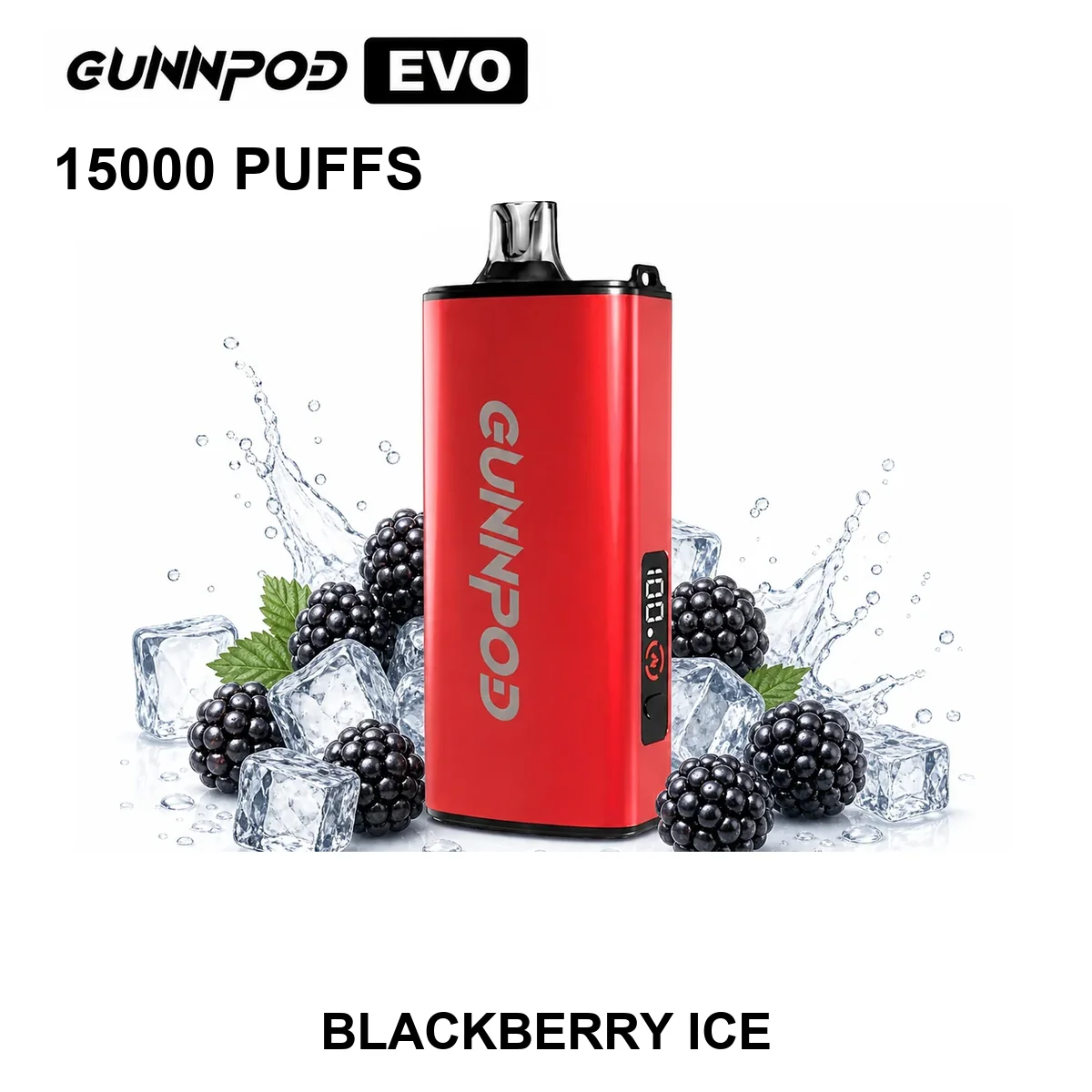 Blackberry Ice Gunnpod EVO 15000 Puffs