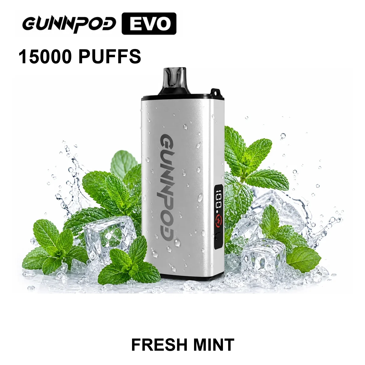 Fresh Mint Gunnpod EVO 15000 Puffs