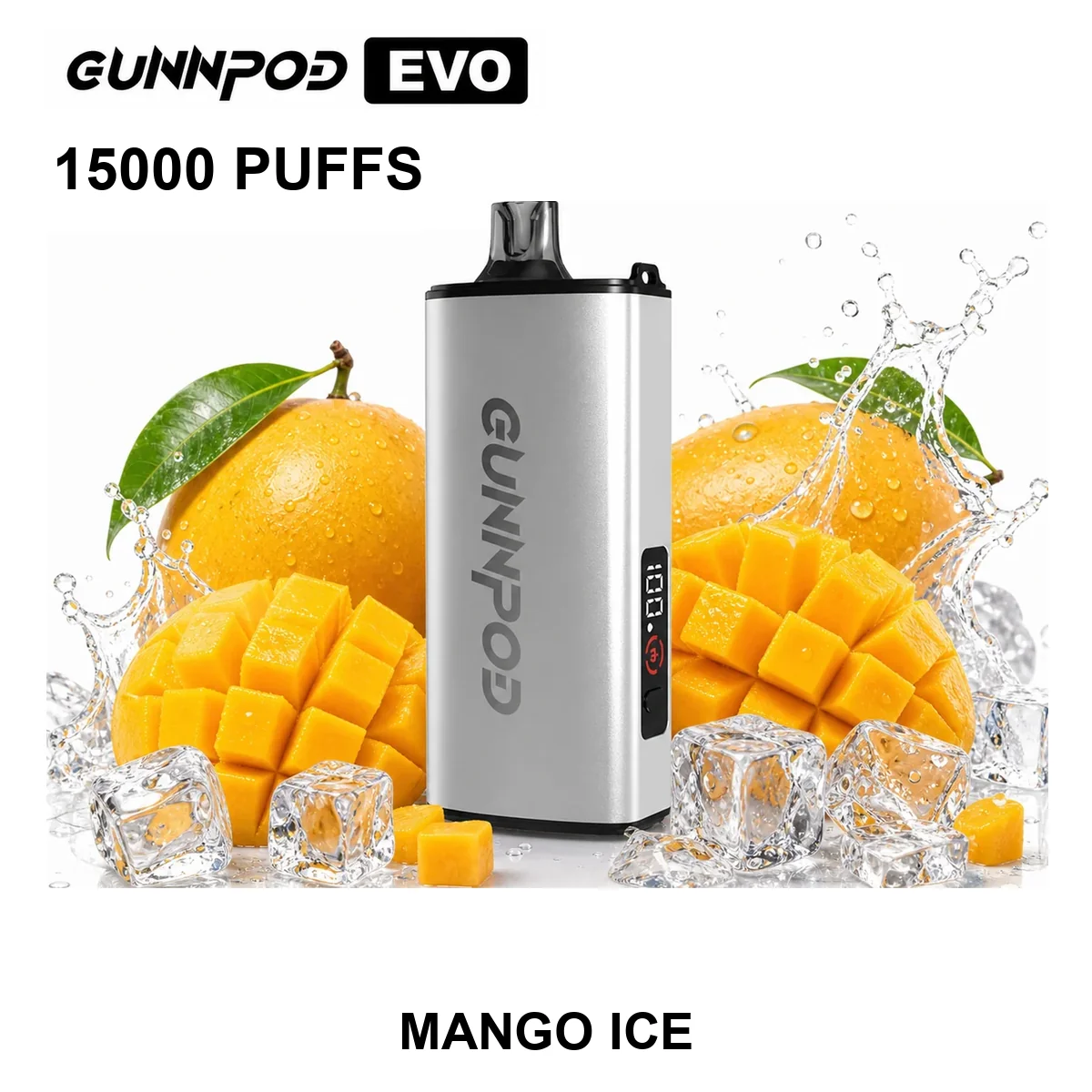 Mango Ice Gunnpod EVO 15000 Puffs
