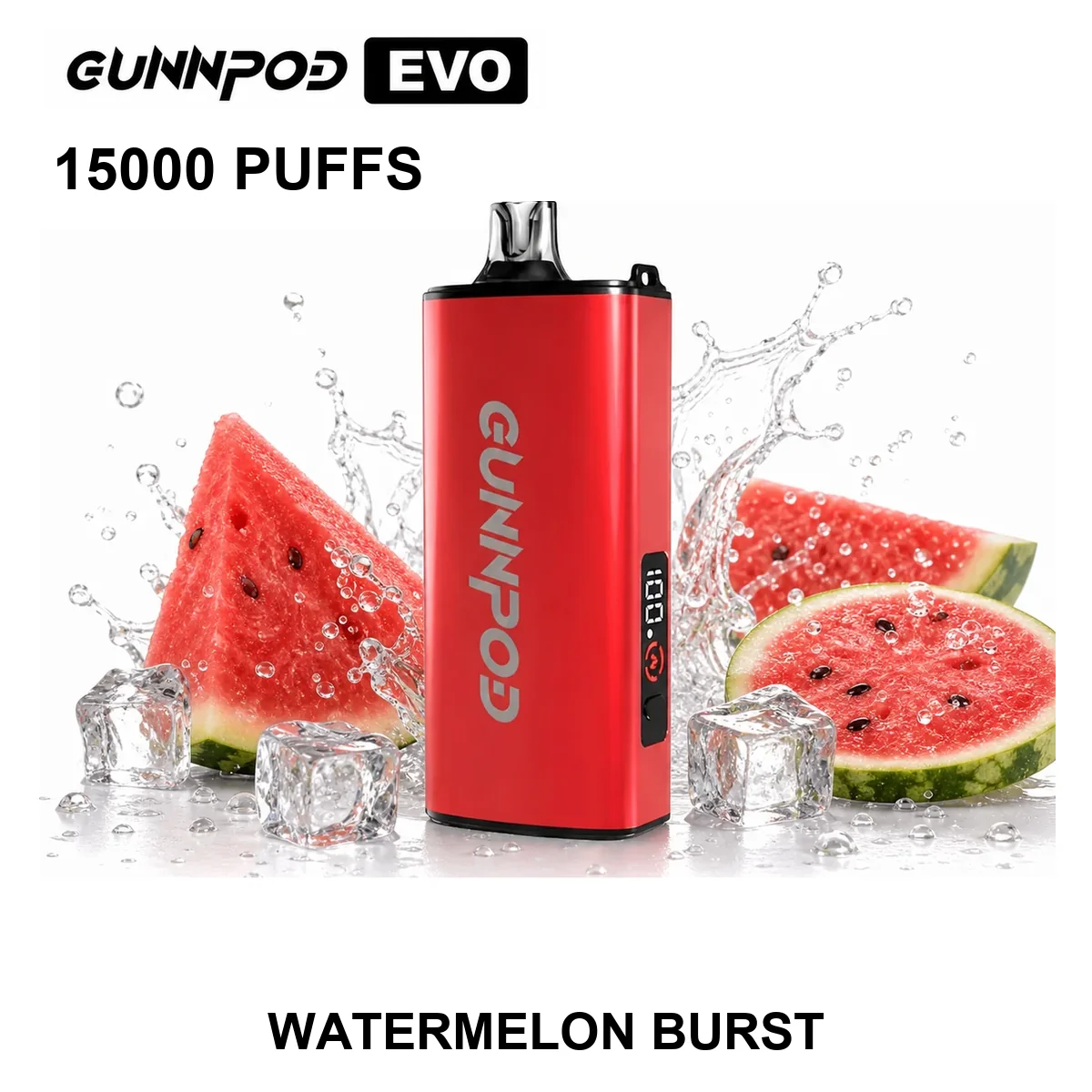 Watermelon Burst Gunnpod EVO 15000 Puffs