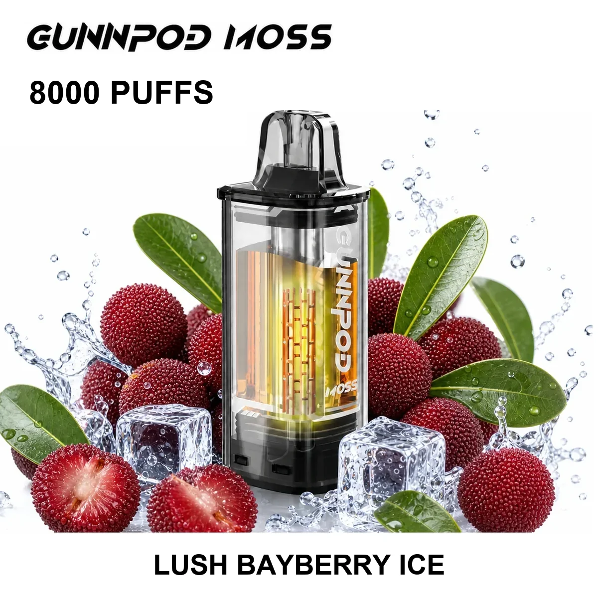 Lush Bayberry Ice Gunnpod Moss Pod 8000 Puffs