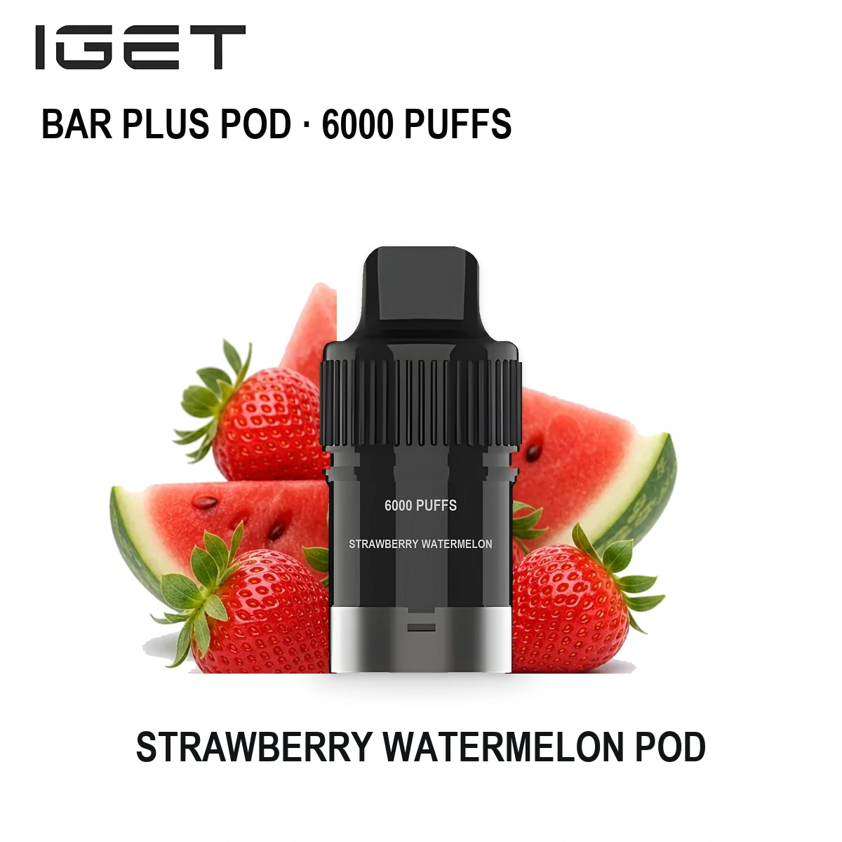 Strawberry Watermelon IGET Bar Plus Pod 6000 Puffs
