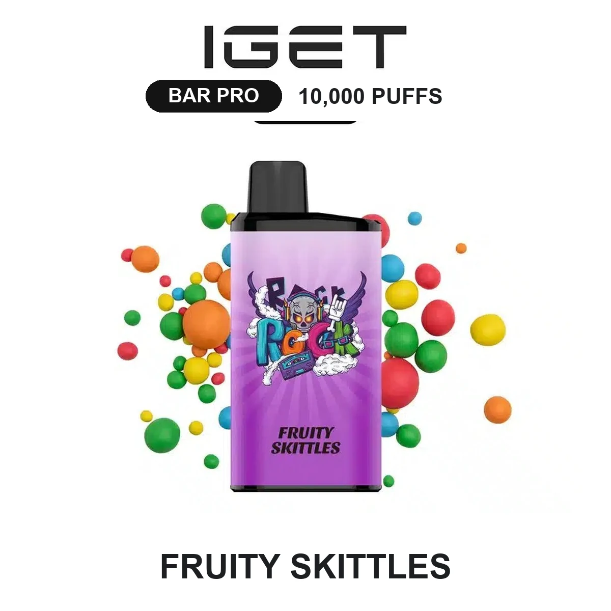Fruity Skittles IGET Bar Pro 10000 Puffs