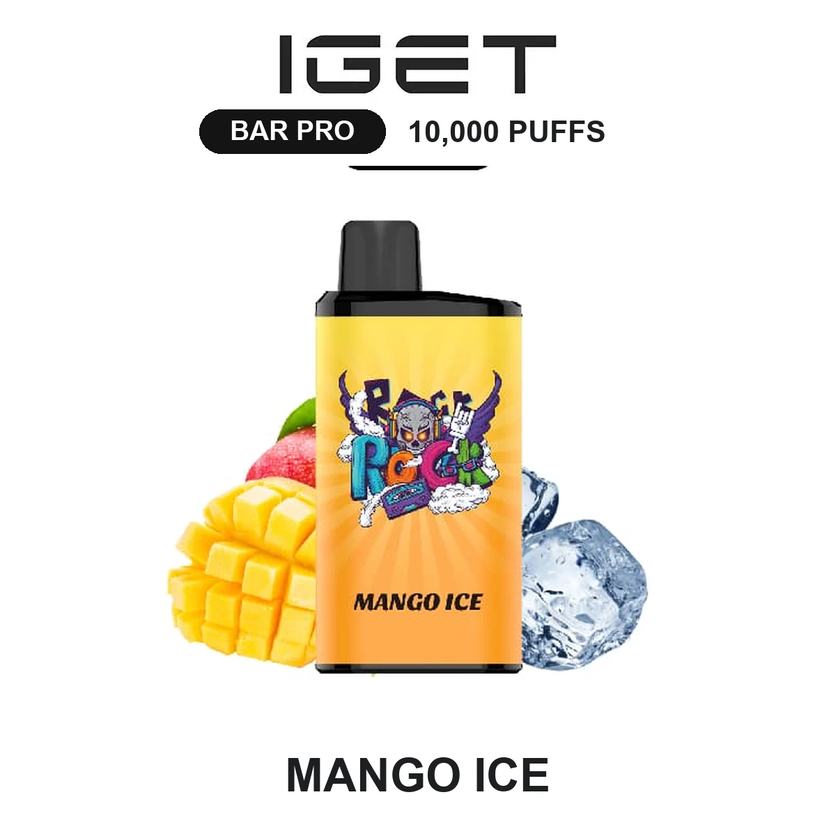 Mango Ice IGET Bar Pro 10000 Puffs