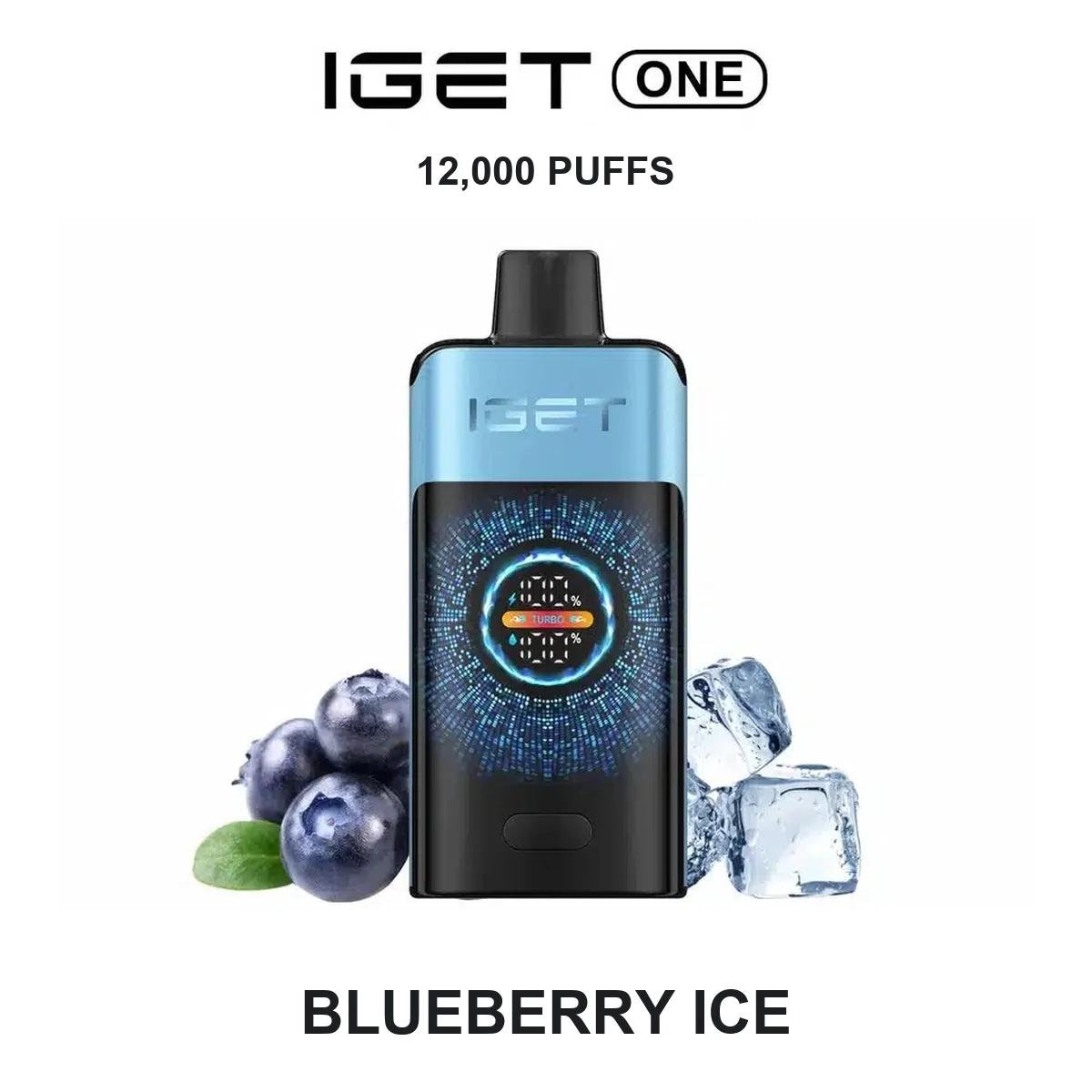 Blueberry Ice IGET ONE 12000 Puffs