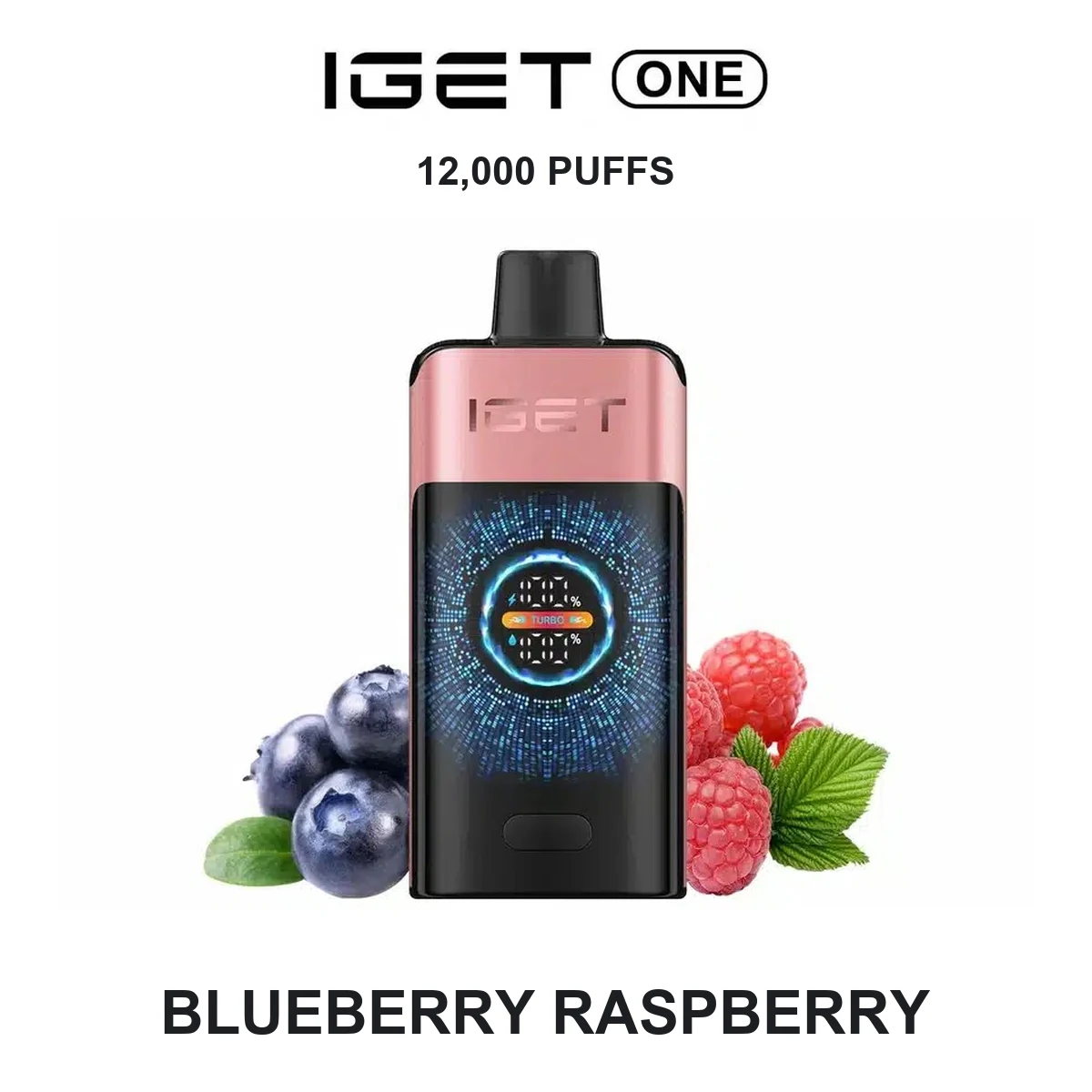 Blueberry Raspberry IGET ONE 12000 Puffs