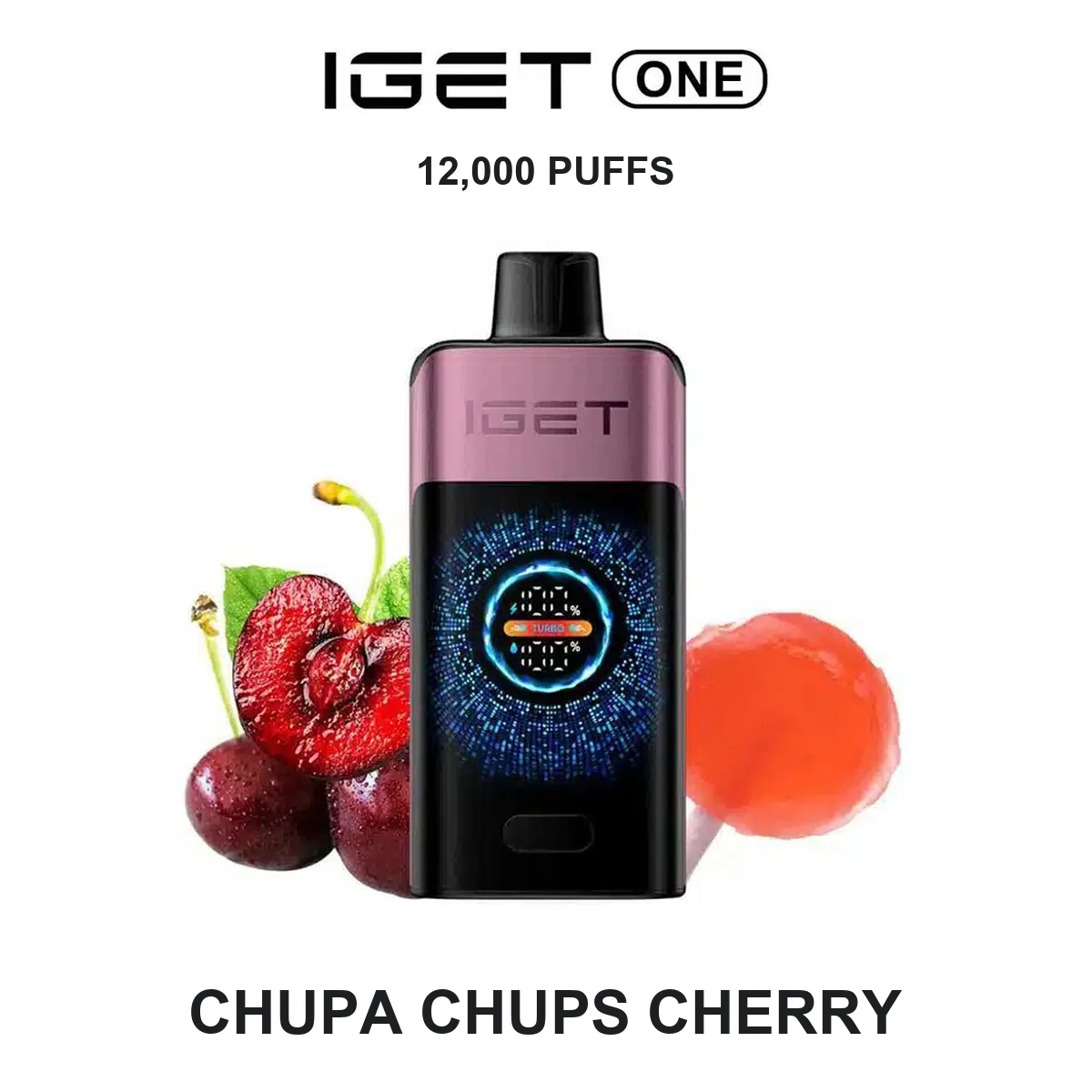 Chupa Chups Cherry IGET ONE 12000 Puffs