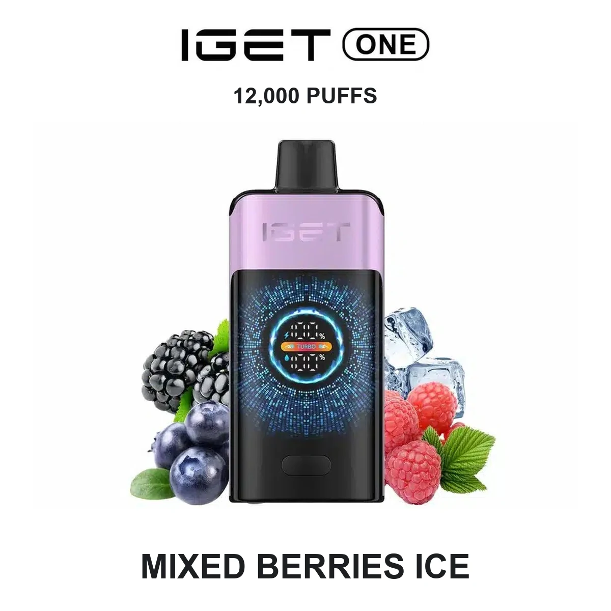 Mixed Berries Ice IGET ONE 12000 Puffs