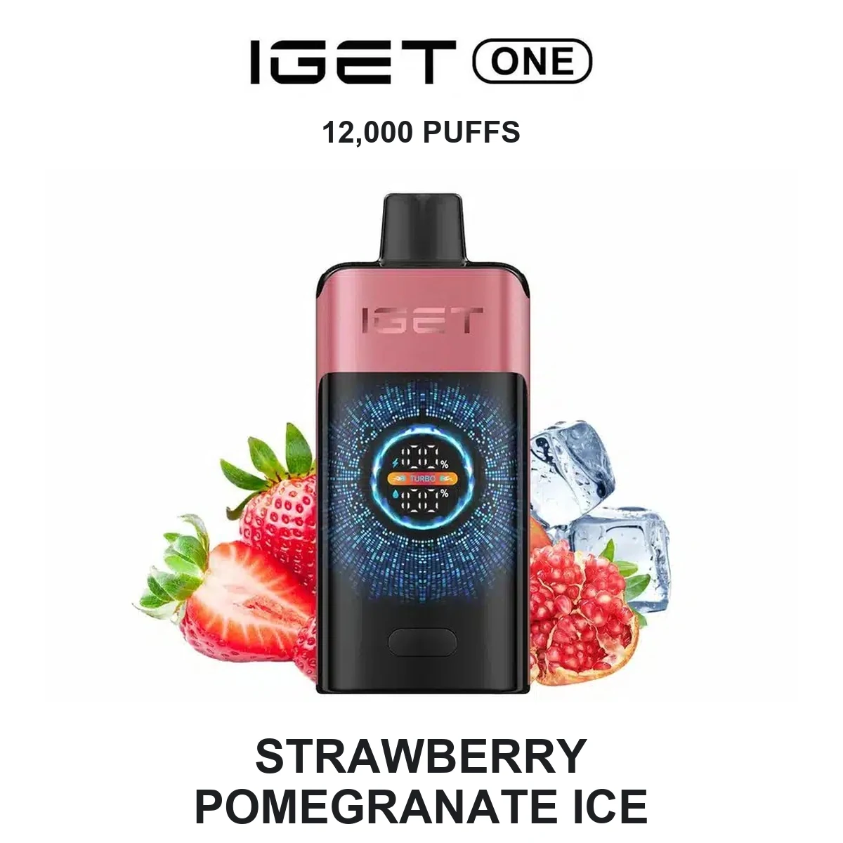 Strawberry Pomegranate Ice IGET ONE 12000 Puffs