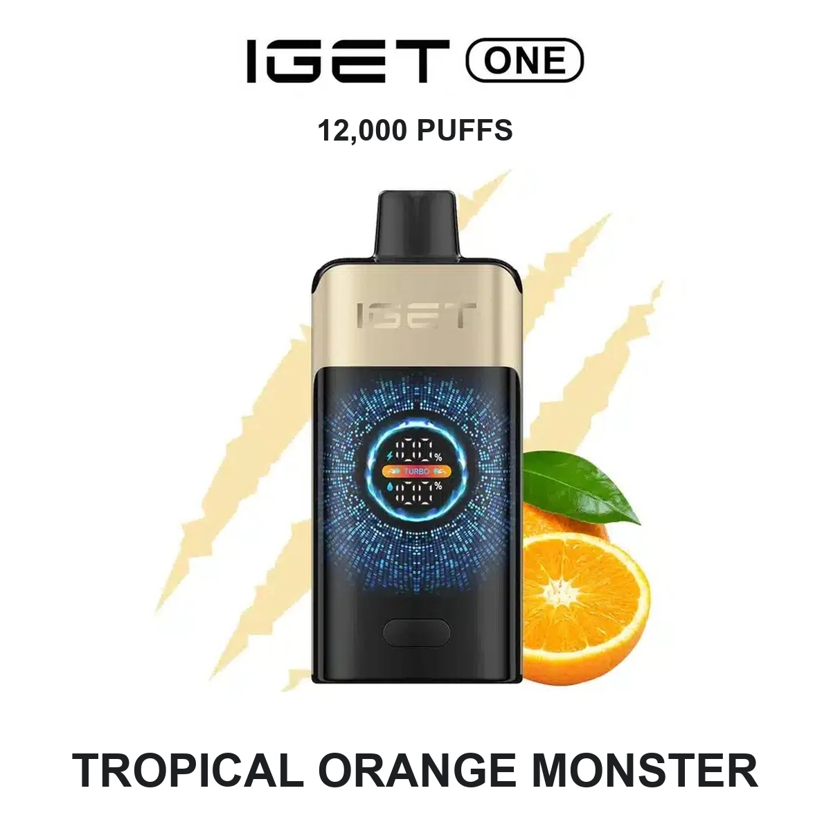 Tropical Orange Monster IGET ONE 12000 Puffs