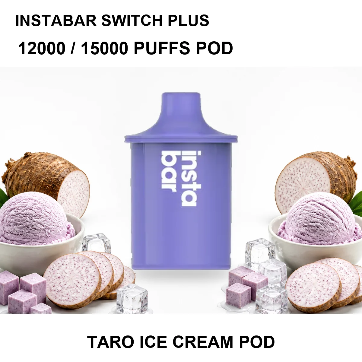 Taro Ice Cream Instabar Switch Plus Pod