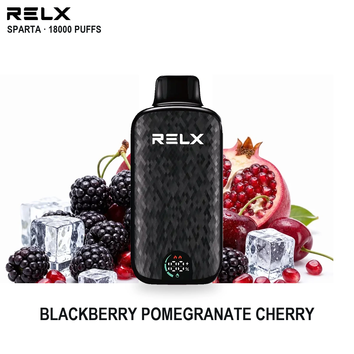 Blackberry Pomegranate Cherry RELX Sparta