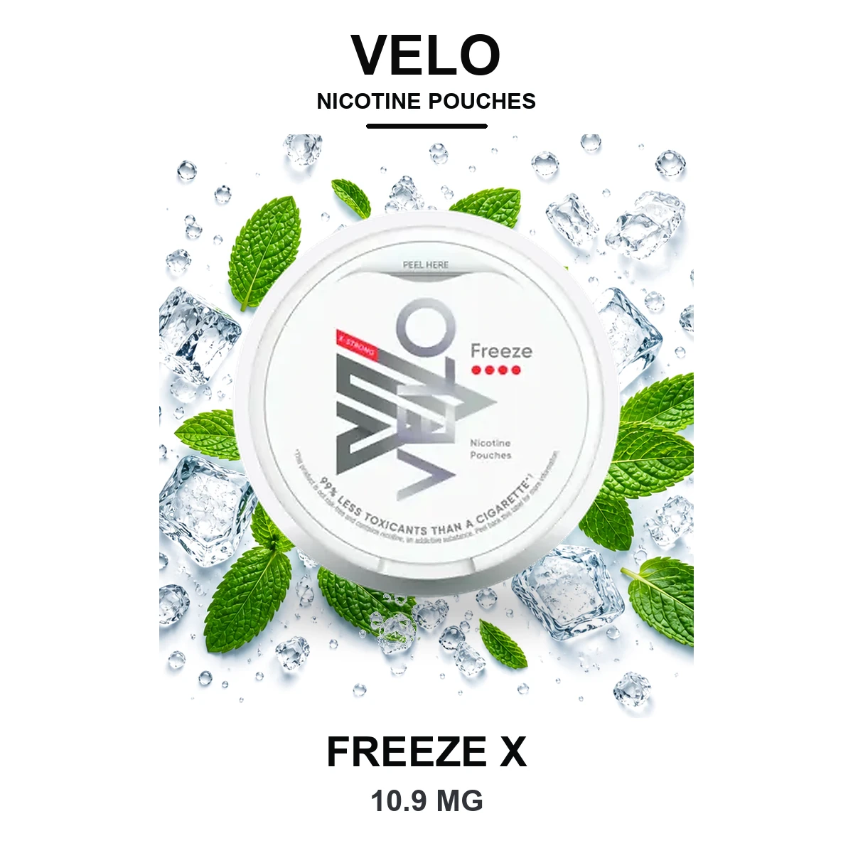 VELO Freeze X 10.9mg Nicotine Pouches
