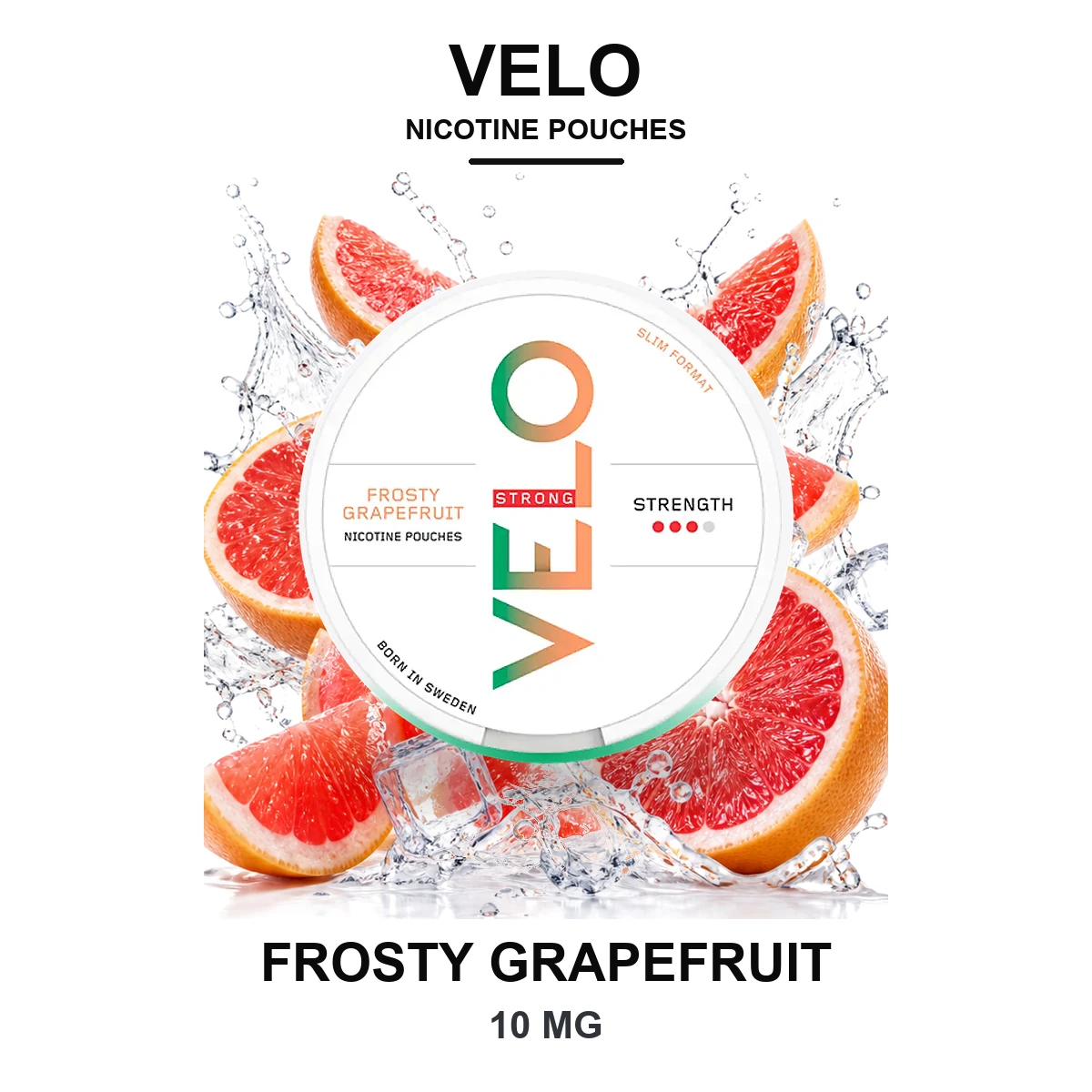VELO Frosty Grapefruit 10mg Nicotine Pouches