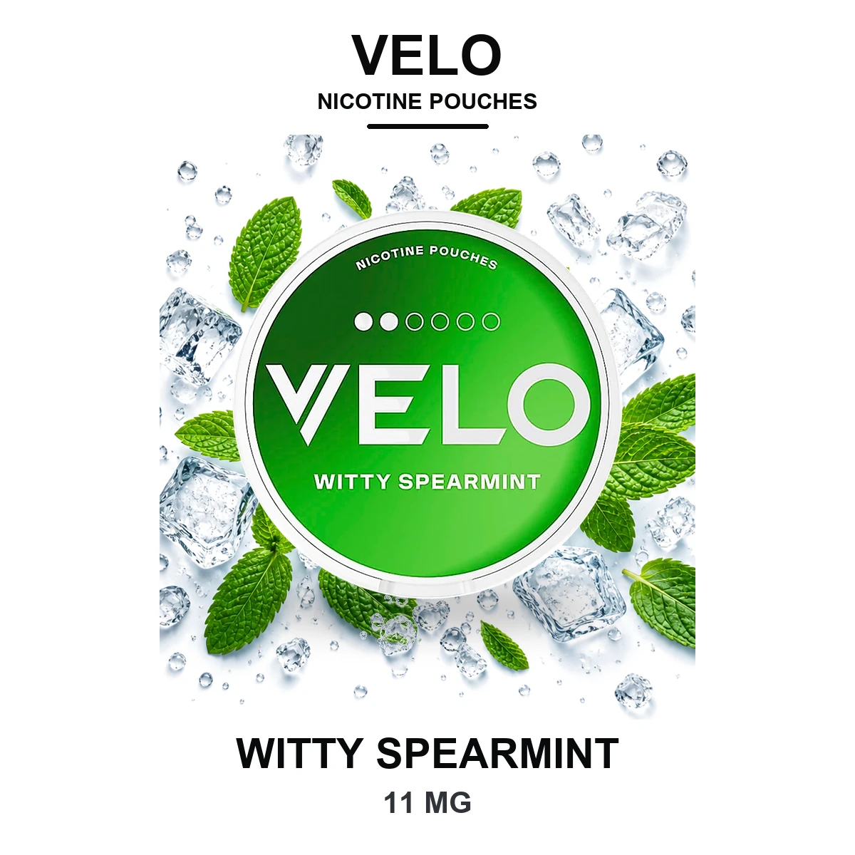 VELO Witty Spearmint 11mg Nicotine Pouches