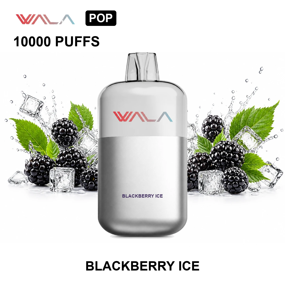 Blackberry Ice WALA POP 10000 Puffs