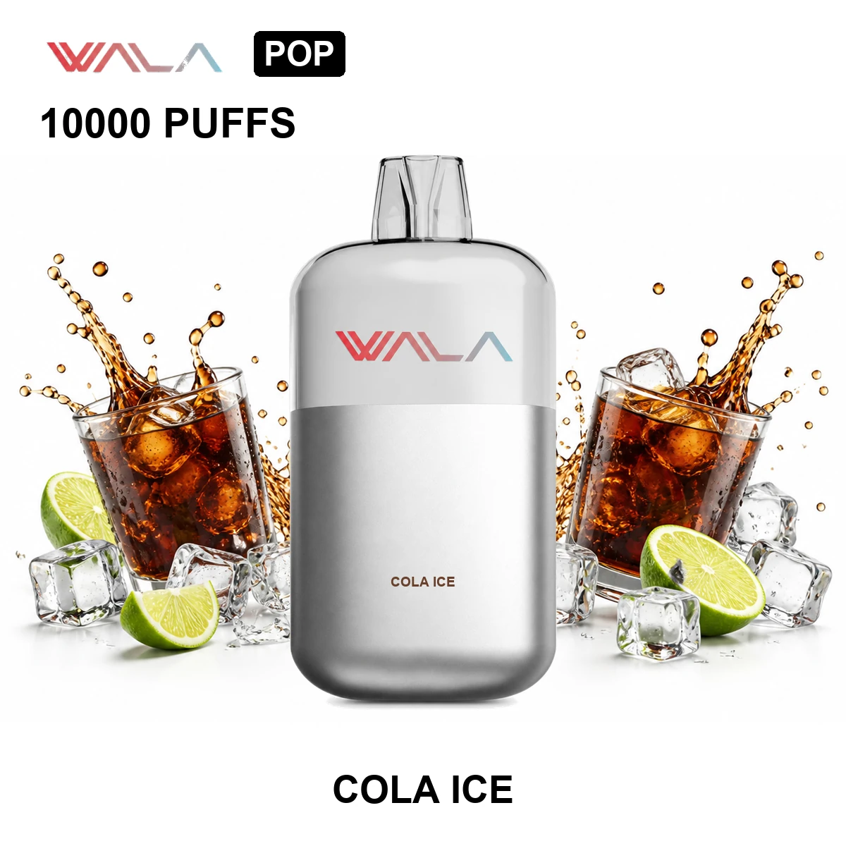 Cola Ice WALA POP 10000 Puffs