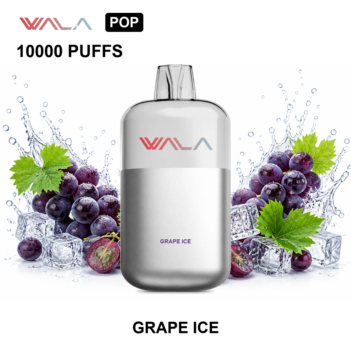 Grape Ice WALA POP 10000 Puffs