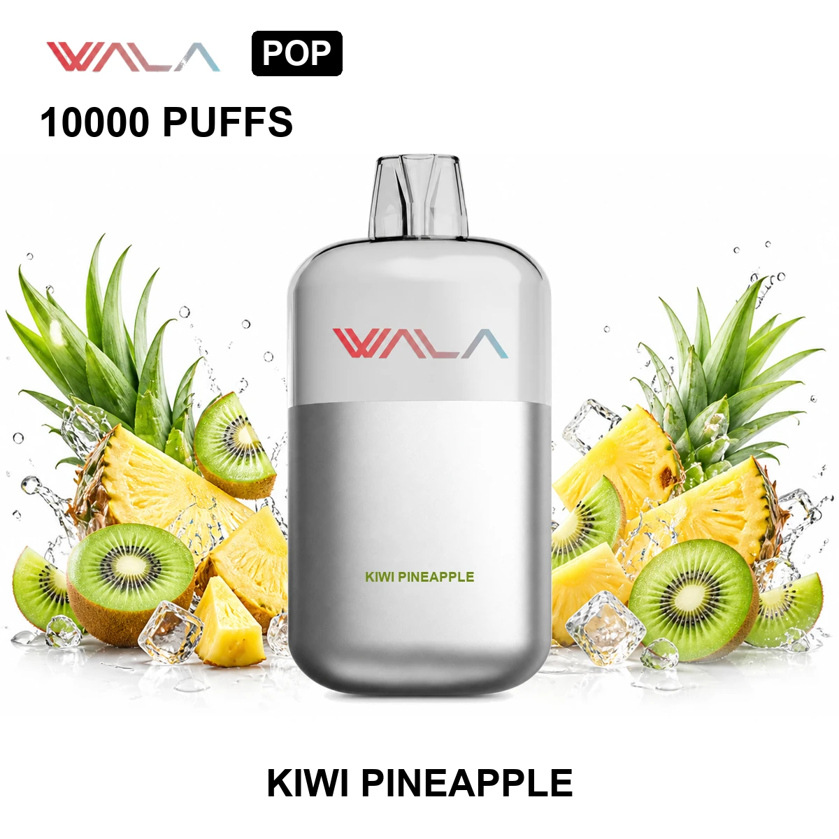 Kiwi Pineapple WALA POP 10000 Puffs