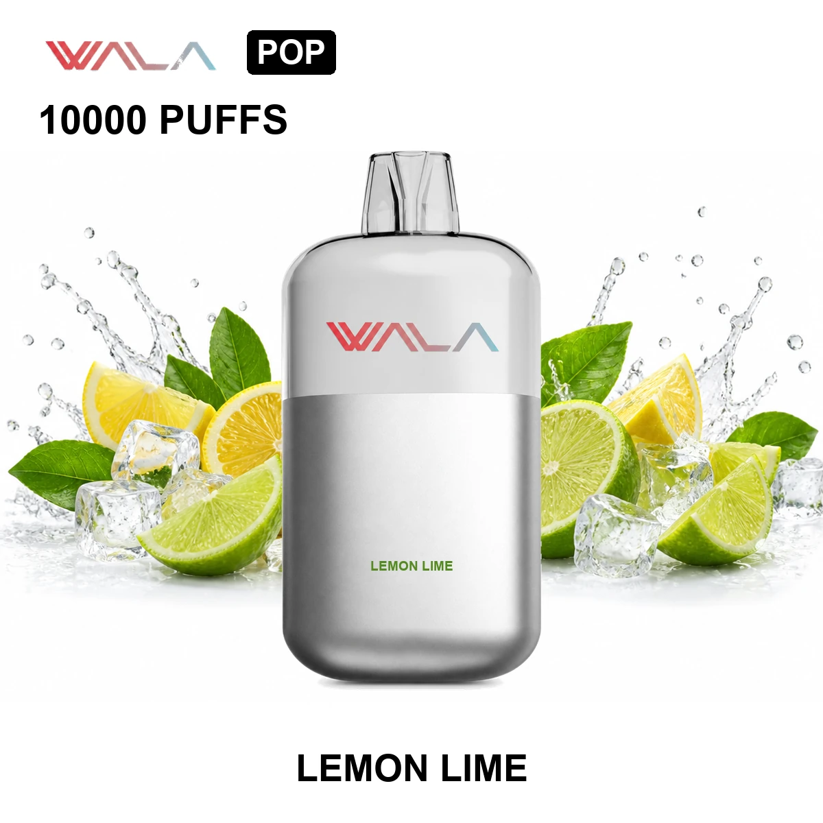 Lemon Lime WALA POP 10000 Puffs