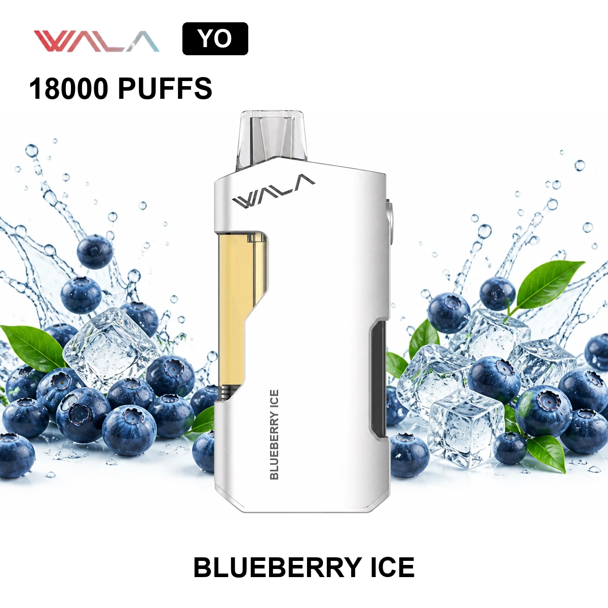 Blueberry Ice WALA YO 18000 Puffs