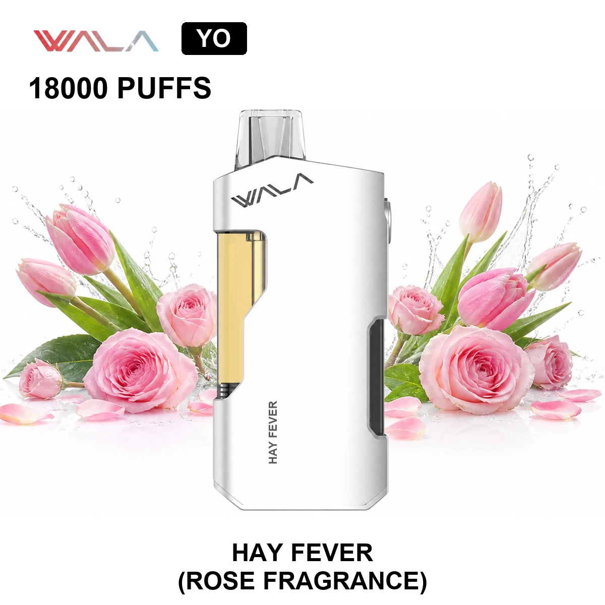 Hay Fever (Rose Fragrance) WALA YO 18000 Puffs