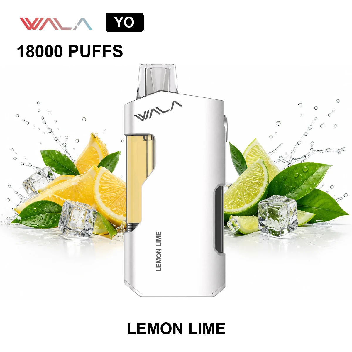Lemon Lime WALA YO 18000 Puffs