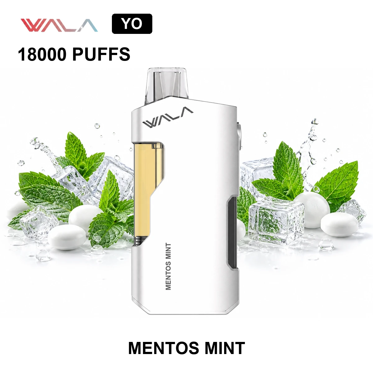 Mentos Mint WALA YO 18000 Puffs