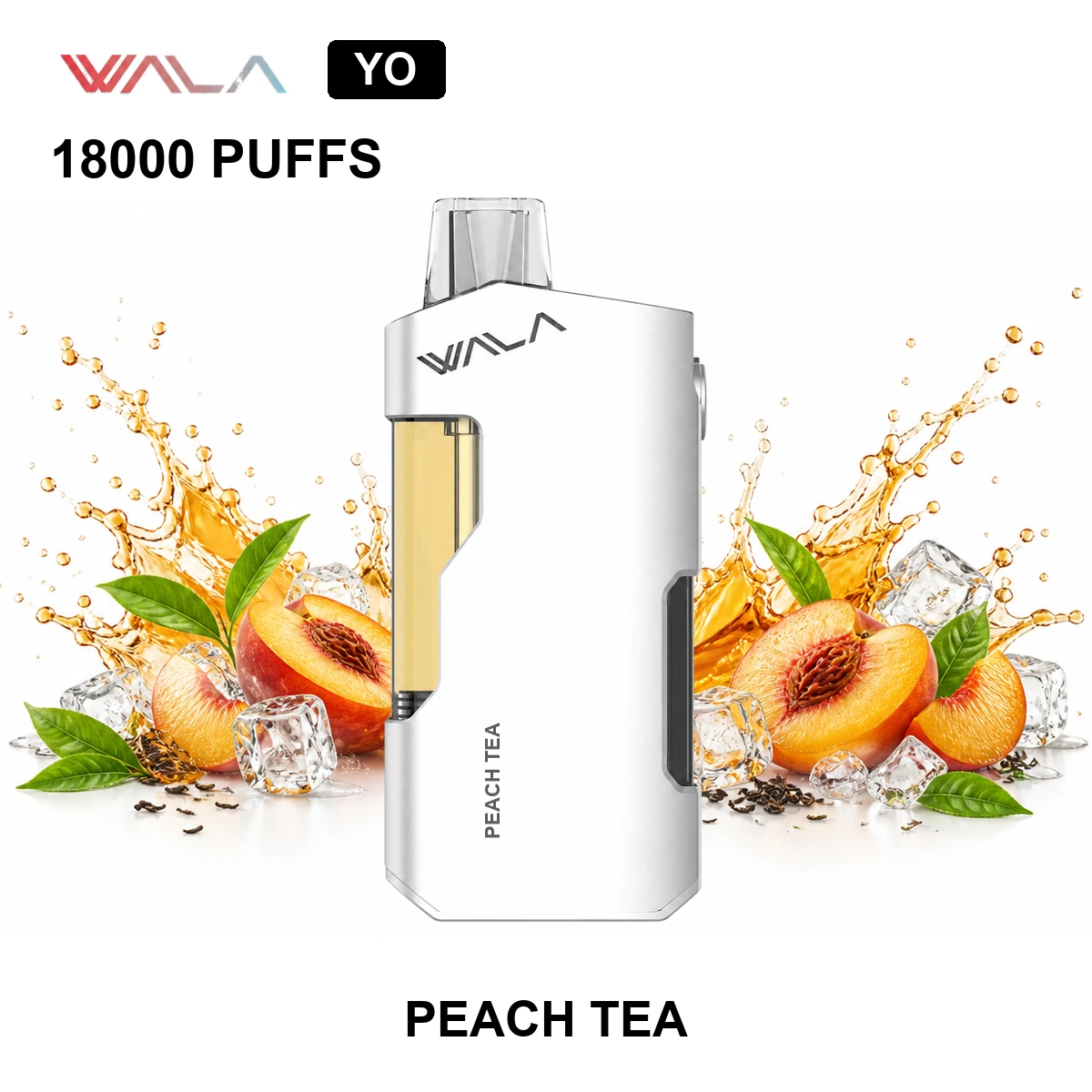 Peach Tea WALA YO 18000 Puffs