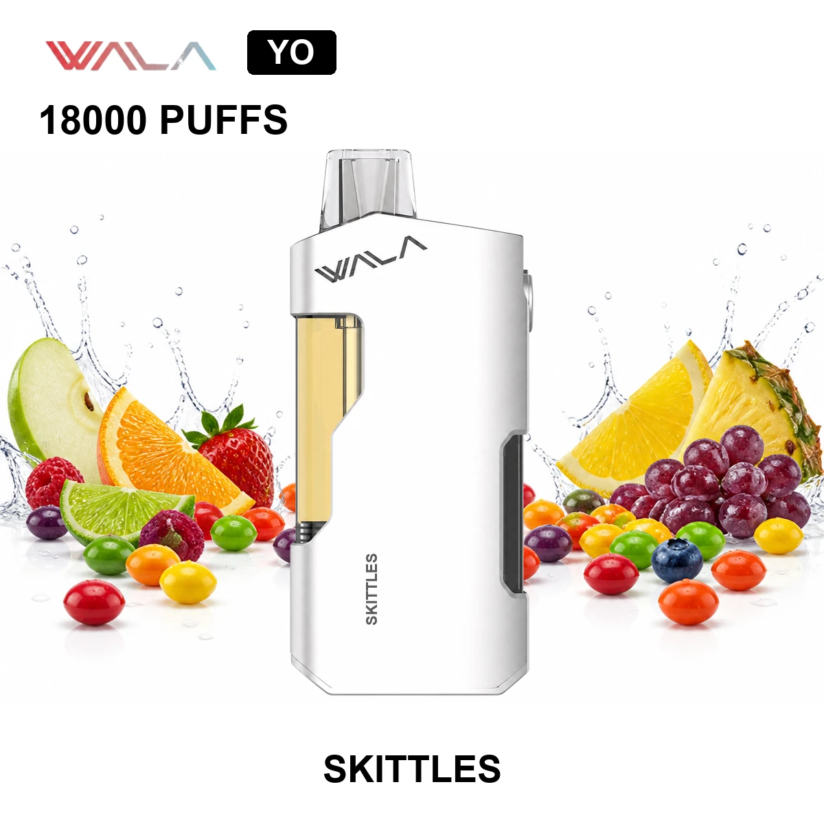 Skittles WALA YO 18000 Puffs