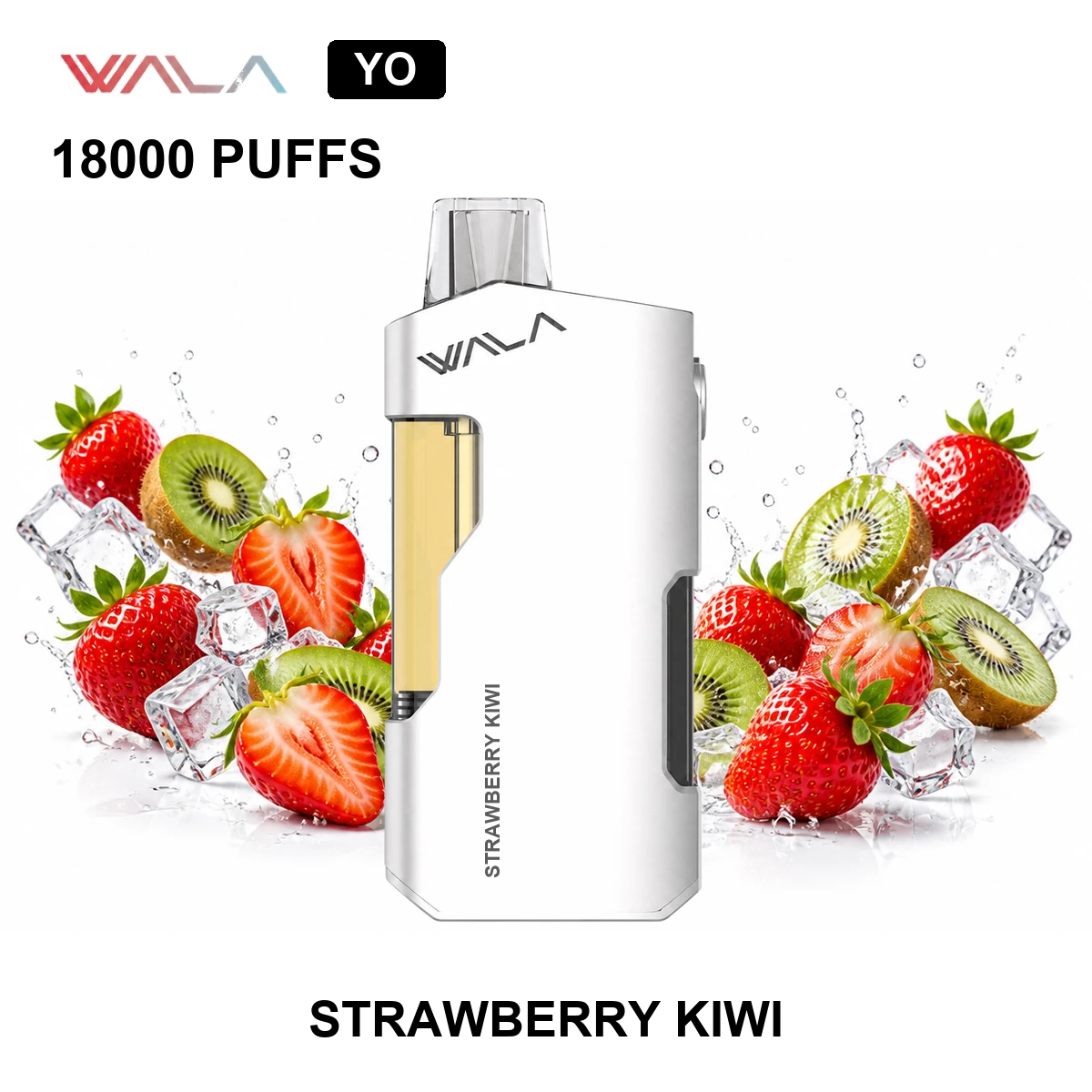 Strawberry Kiwi WALA YO 18000 Puffs