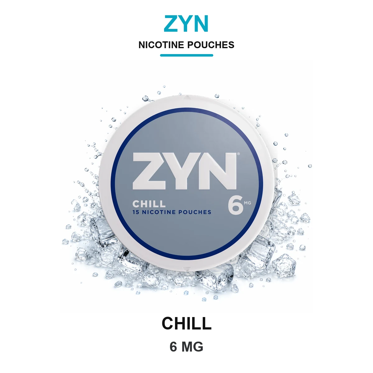 ZYN Chill 6mg Nicotine Pouches