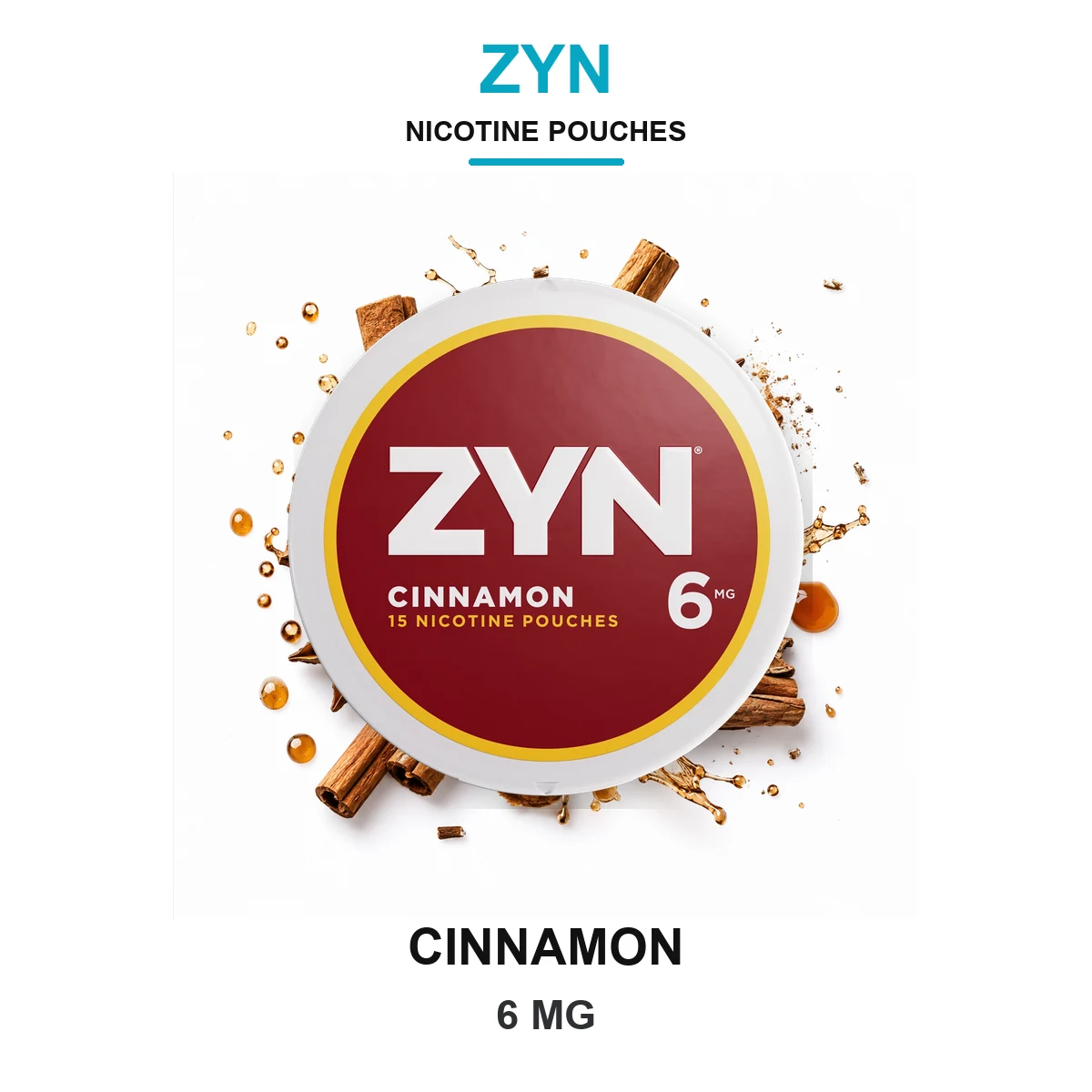 ZYN Cinnamon 6mg Nicotine Pouches