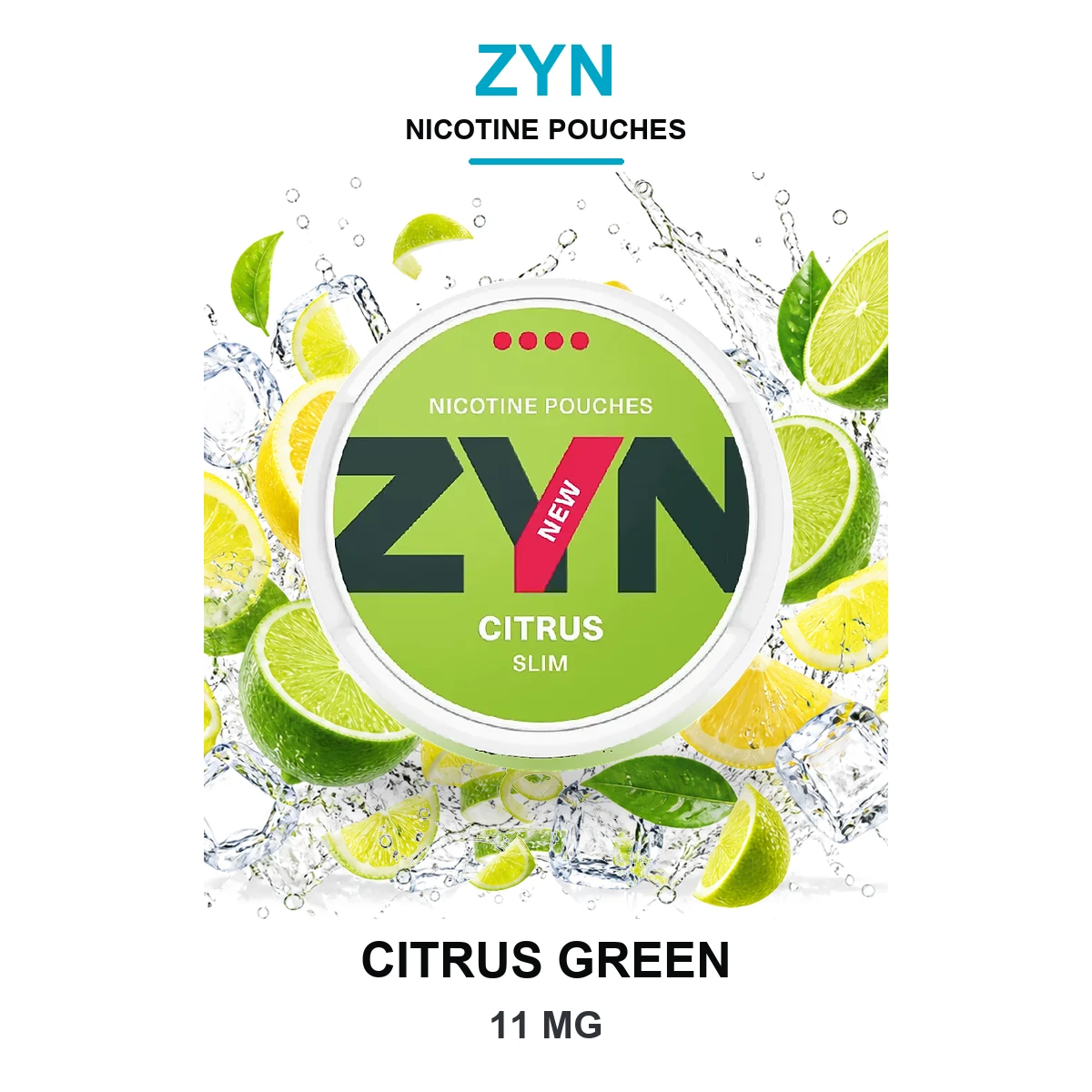 ZYN Citrus Slim 11mg Nicotine Pouches