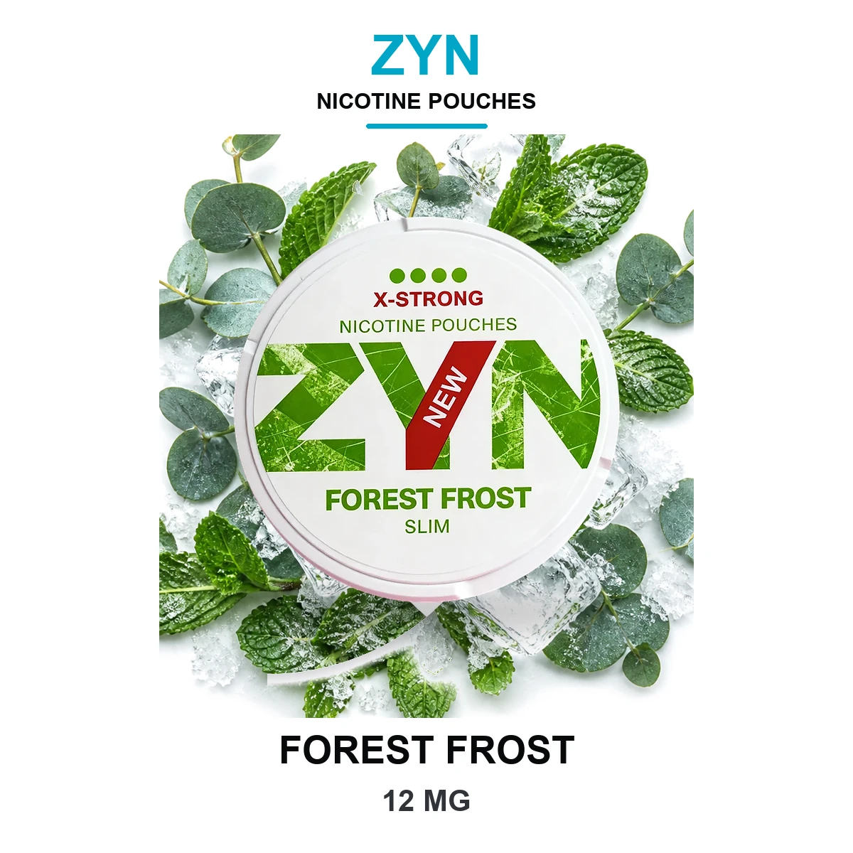 ZYN Forest Frost 12mg Nicotine Pouches