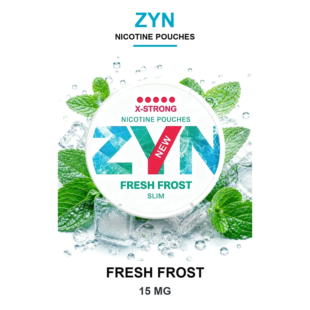 ZYN Fresh Frost 15mg Nicotine Pouches