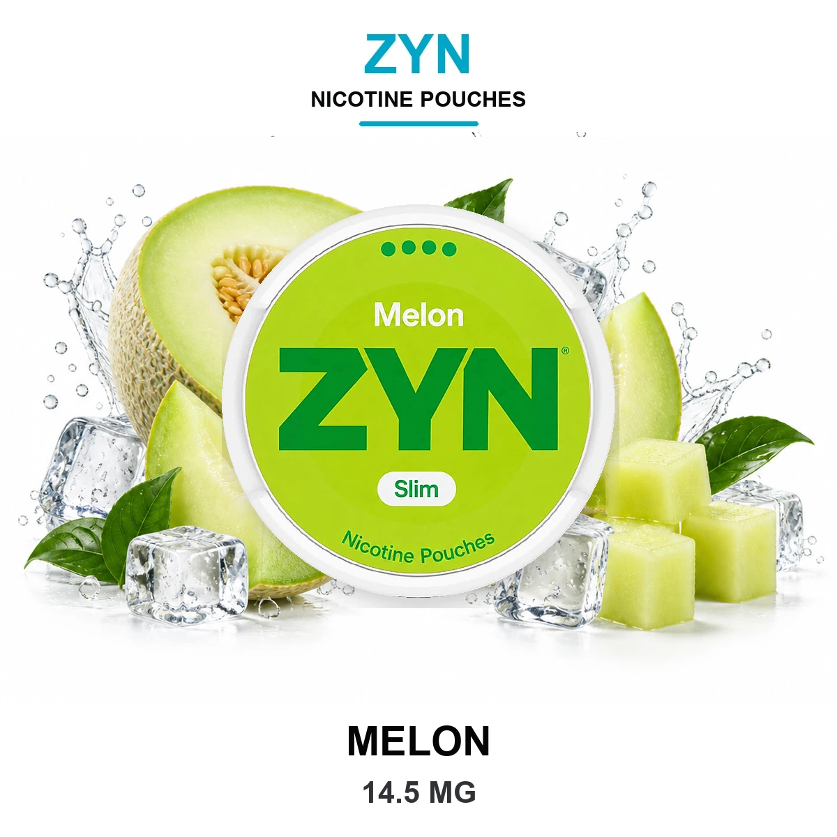 ZYN Melon 14.5mg Nicotine Pouches