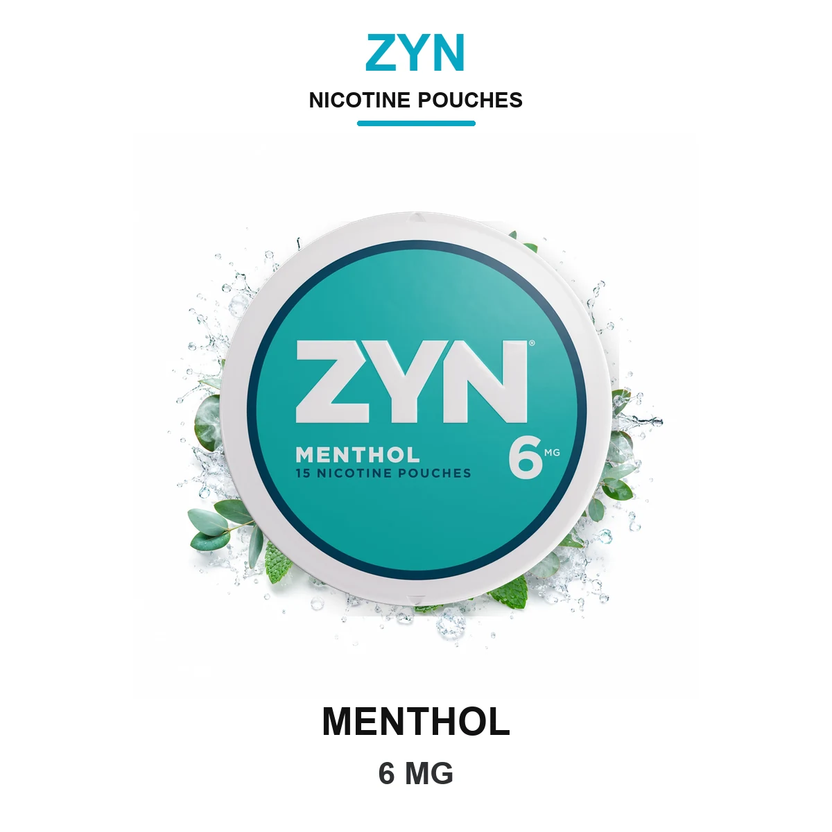 ZYN Menthol 6mg Nicotine Pouches