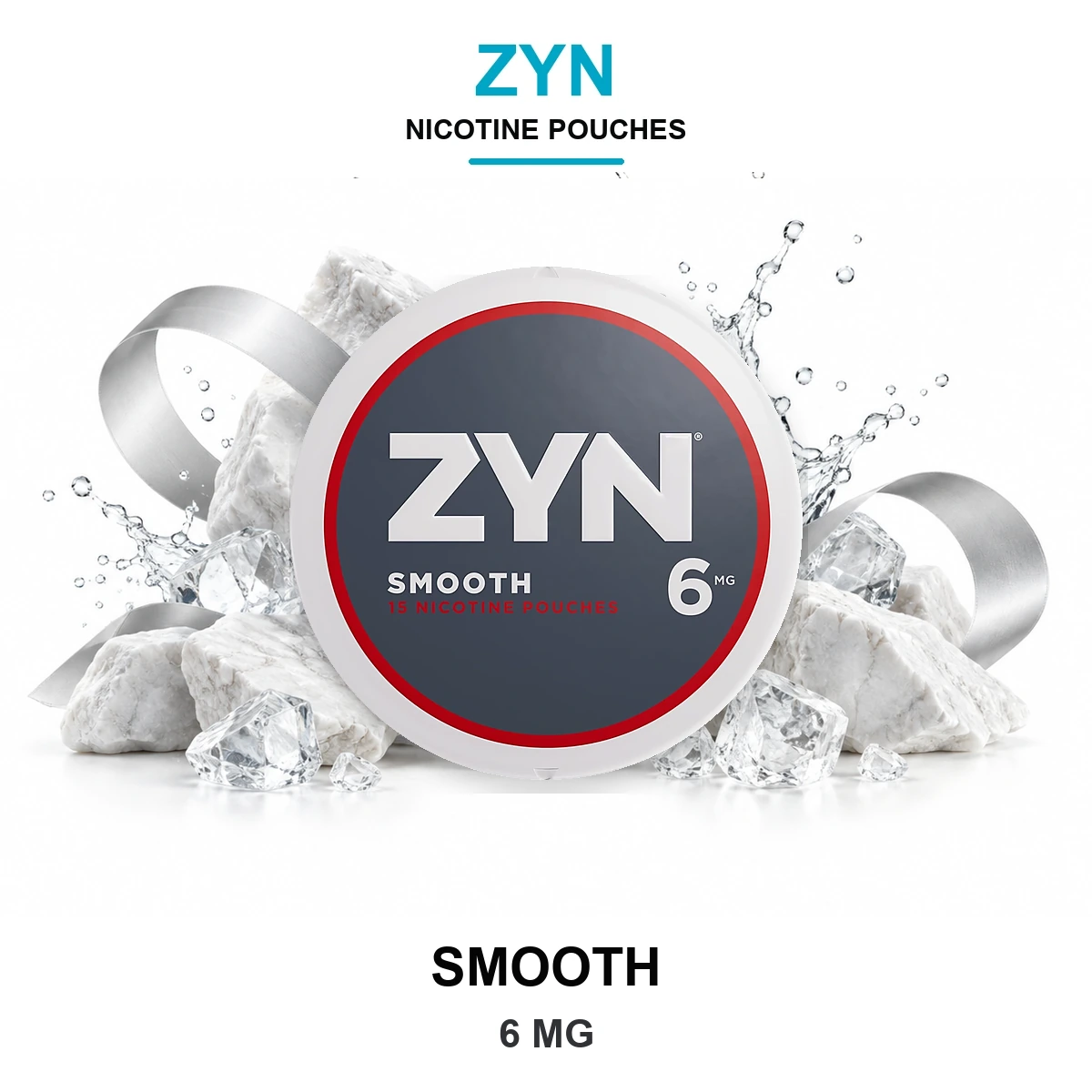ZYN Smooth 6mg Nicotine Pouches
